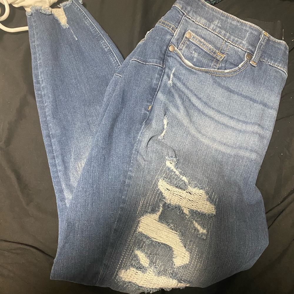 Torrid distressed jeans